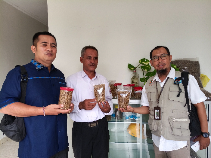 Sharing Knowledge Pengolahan Sampah, Sekretariat DPRD Provinsi Bali study Tiru ke TPST Sandubaya Kota Mataram.