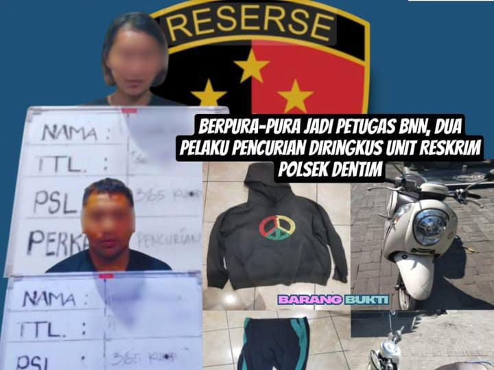 Dua pelaku curas diamankan Polsek Dentim