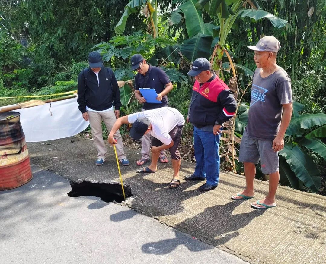 Perbaikan jebol Desa Tista, Kecamatan Kerambitan, Kabupaten Tabanan, Bali,  memerlukan delapan buah box culvert.
