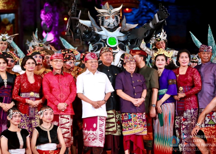 DITUTUP : Pesta Kesenian Bali (PKB) XLVII Tahun 2025 resmi ditutup dengan semarak di Panggung Terbuka Ardha Candra, Taman Budaya Art Center, Denpasar, Sabtu (19/7/2025).