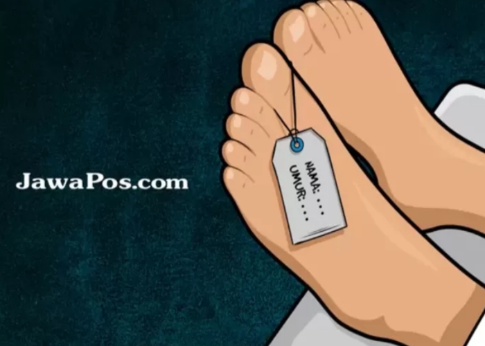 Ilustrasi jenazah. 