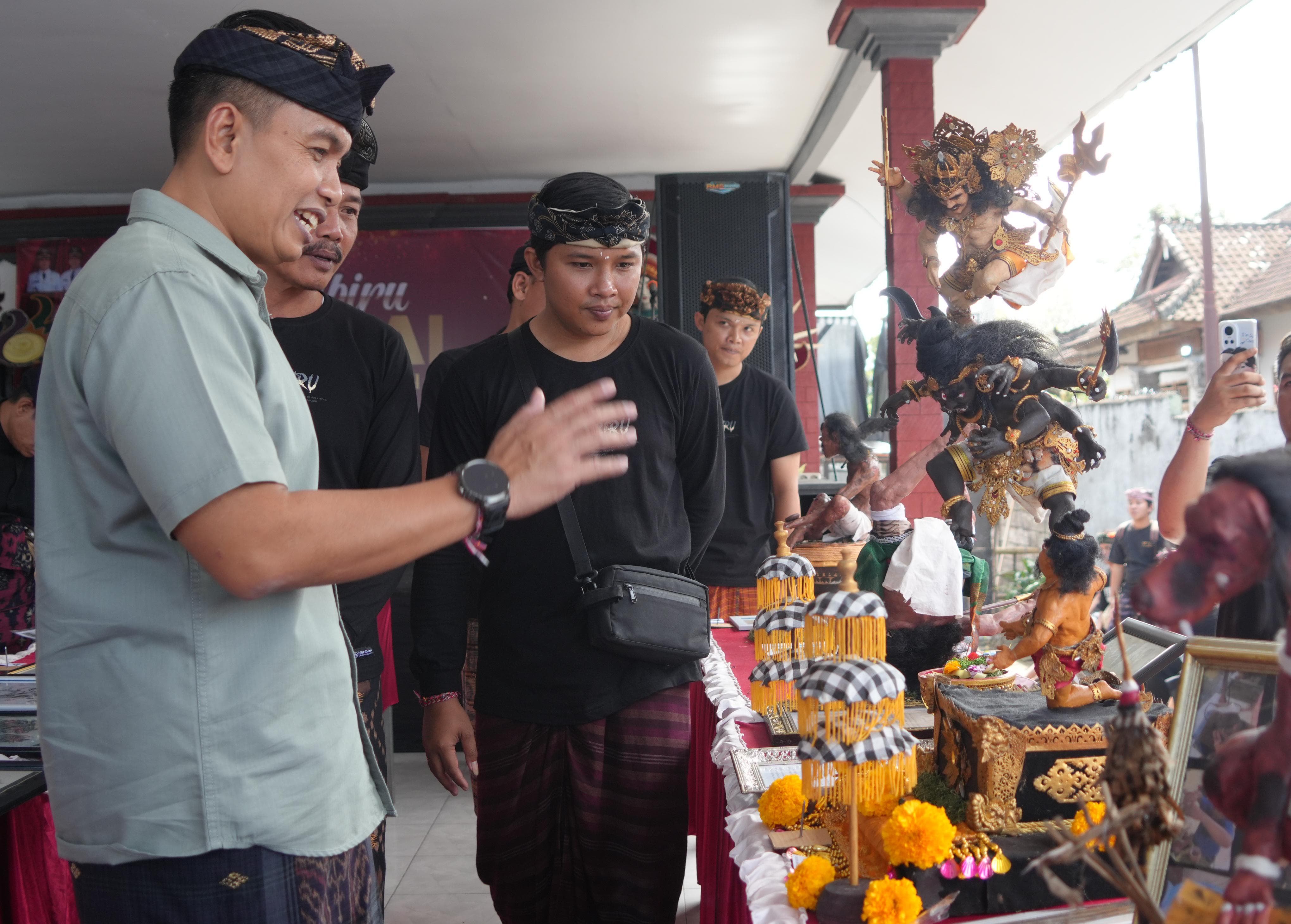 Wabup Ipat menghadiri Banyubiru Festival 2025, Sabtu (19/7).