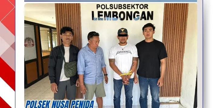 Pelaku Penganiayaan di Warung Lalapan Nusa Lembongan Diamankan Polisi