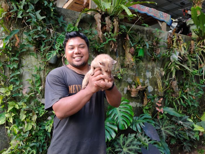 Putu Sudiarta, Ketua Kelompok pengembang Madu Kele Bali Aga di Desa Banyusri