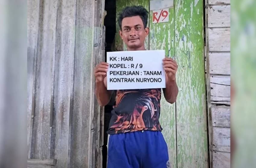 Wajah terduga pelaku pembunuhan bocah Zahra kini beredar luas di media sosial