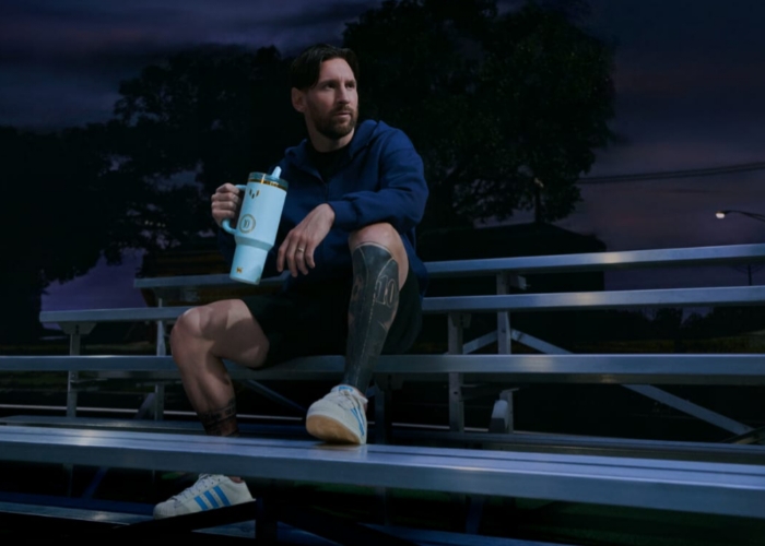 KOLABORASI: Koleksi kolaborasi Stanley 1913 dengan Leo Messi, salah satu atlet terbesar di dunia