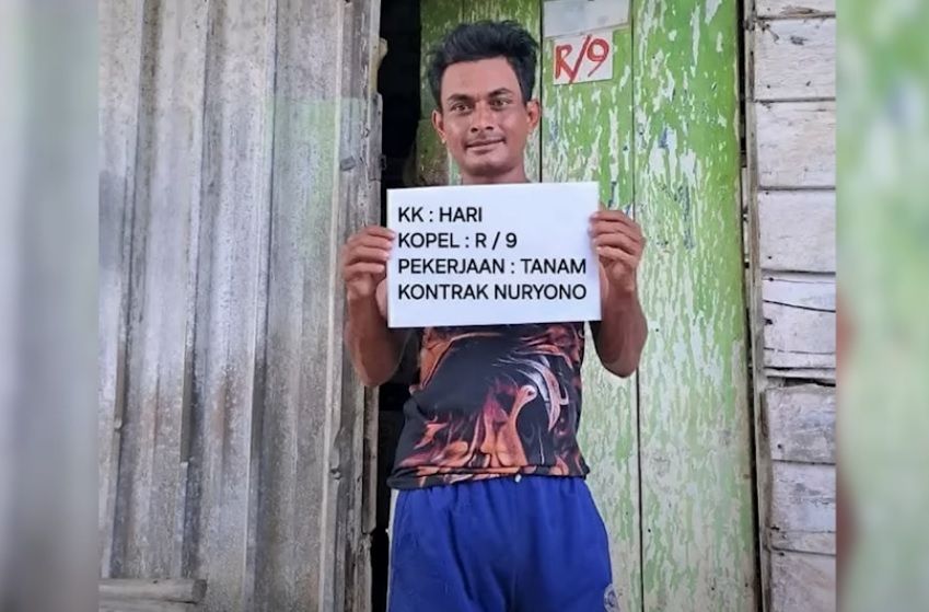 Pelaku, M alias Hariyanto ditangkap Polres Tulangbawang