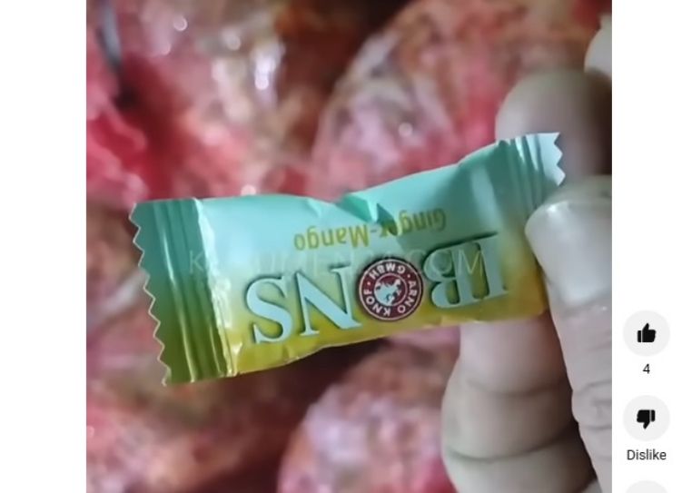 Heboh permen sajen dibuat dari bahan-bahan rijek dan tidak layak edar