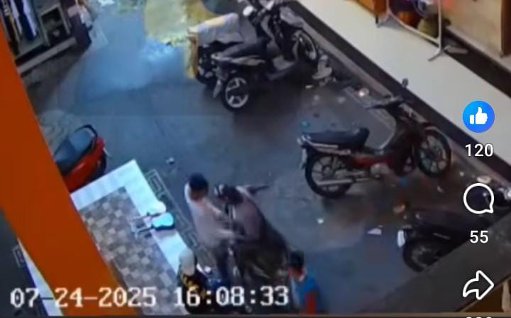 Beredar Rekaman CCTV awal mula Pria Bersimbah Darah di Taman Pancing