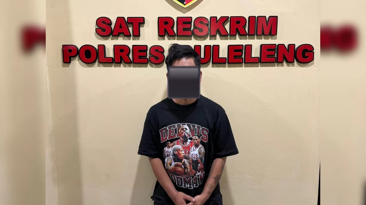 Made SY (27) tersangka pelaku pembunuhan lansia di Buleleng diamankan Polres Buleleng