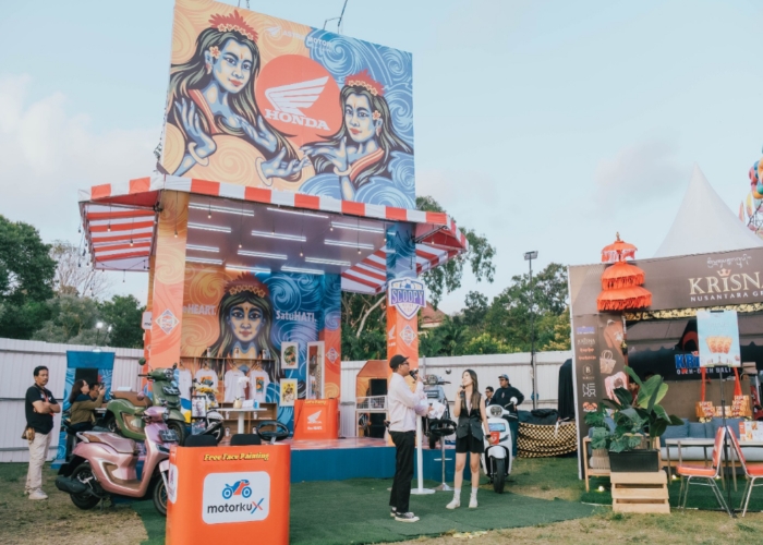 Booth Interaktif di PICA Fest dengan beragam promo eksklusif, hingga kesempatan memenangkan hadiah utama berupa 1 unit Honda Scoopy.