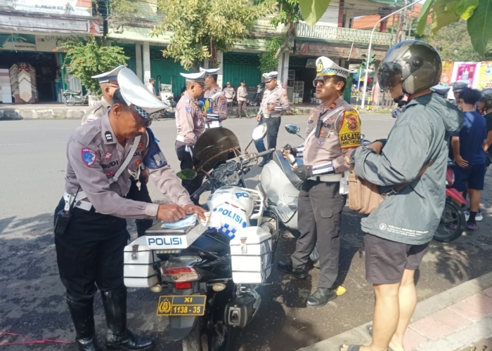 Pelaksanaan Operasi Patuh Agung di Wilayah Kabupaten Jembrana.