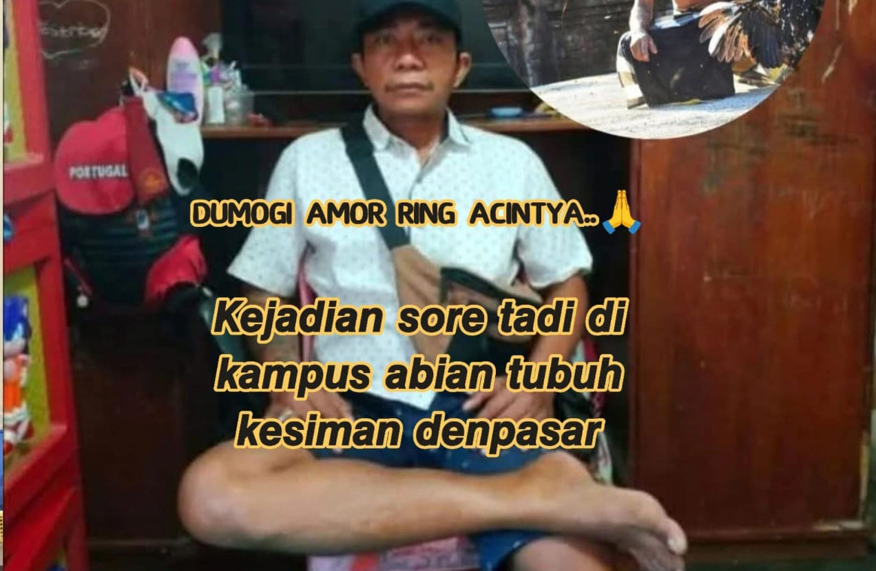Tewas di Arena Tajen, Pria di Denpasar Diserang Ayam Aduan