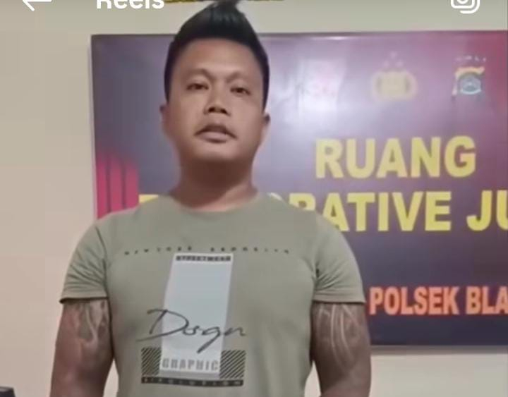 Ketut Suandita Alias Genjek meminta maaf usai ketahuan menipu dengan modus sumbangan