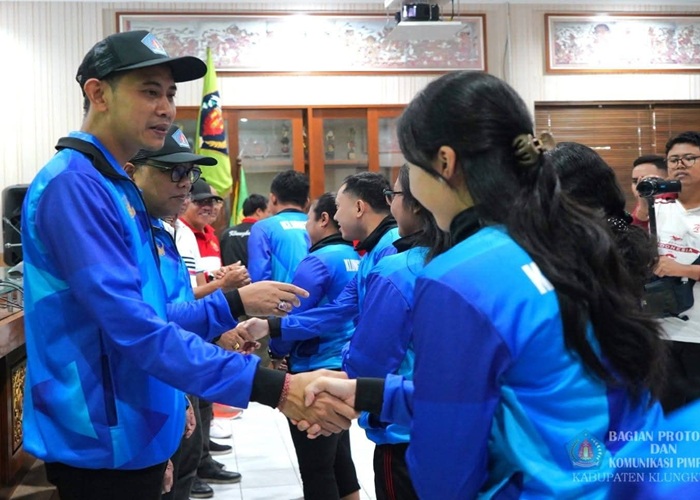 Sebanyak 87 orang yang tergabung dalam kontingen Kabupaten Klungkung secara resmi dilepas untuk mengikuti Turnamen IV Korps Pegawai Republik Indonesia (Korpri) Provinsi Bali Tahun 2025.