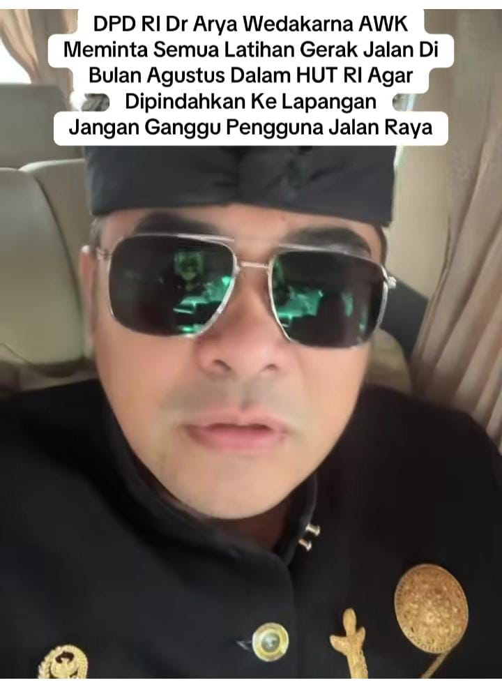 Arya Wedakarna turut buka suara terkait polemik Latihan gerak jalan jelang HUT RI