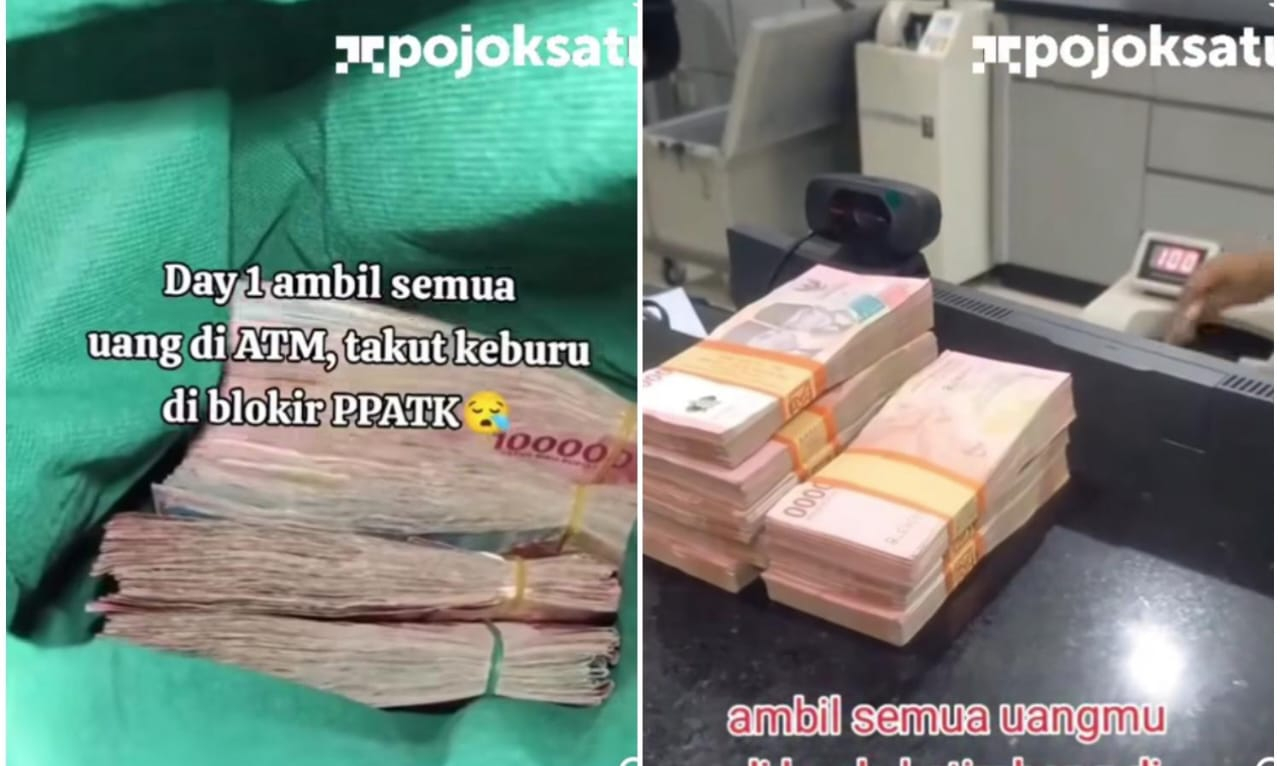 Beredar video masyarakat ramai-ramai menarik uang di bank imbas kebijakan PPATK