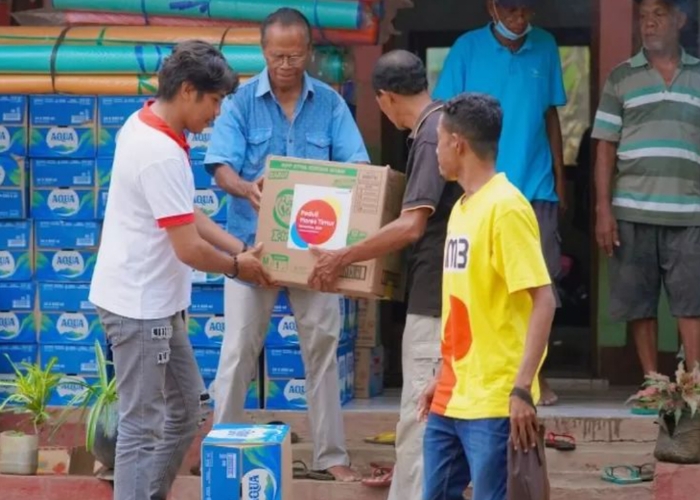 Dukung Pemulihan Pascabencana, Indosat Salurkan Ribuan Masker untuk Korban Erupsi Gunung Lewotobi