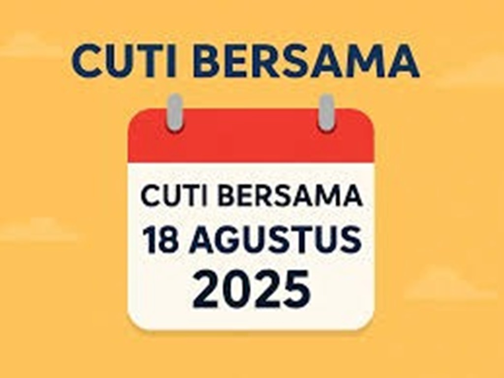 Ilustrasi cuti bersama serangkaian HUT ke-80 RI.