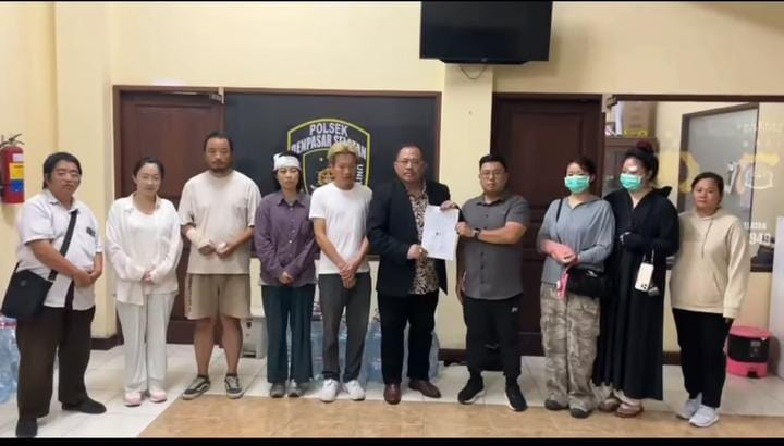 WNA yang terlibat perkelahian di resto Sanur sepakat untuk berdamai
