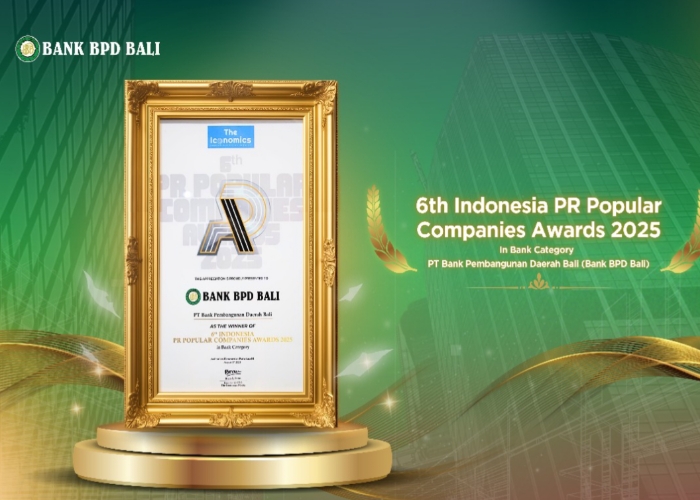 Bank BPD Bali Raih Penghargaan PR Popular Companies Awards 2025