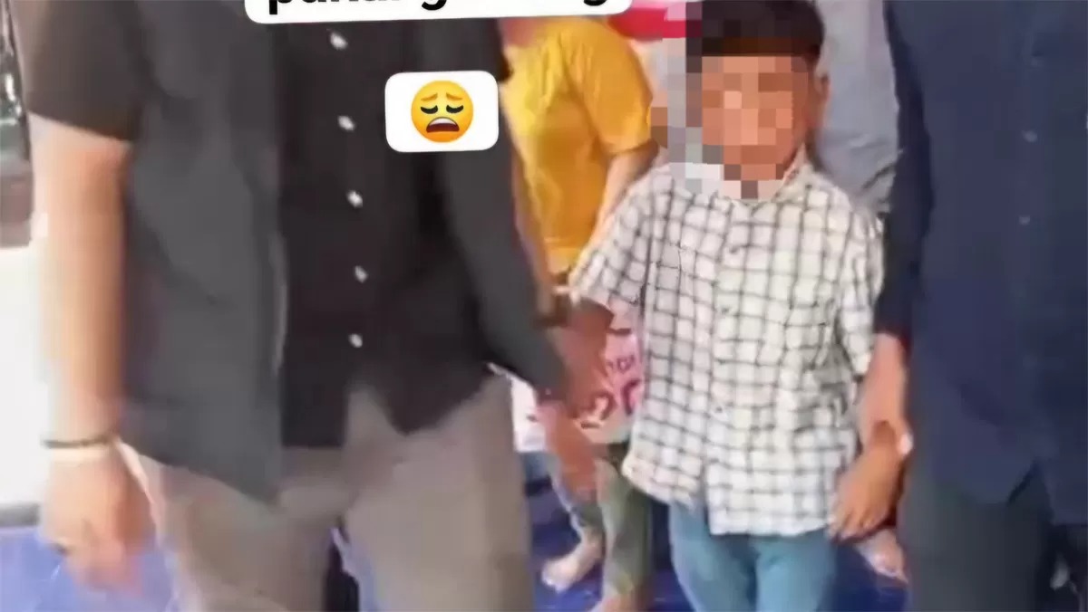 TANGKAP: Penangkapan siswa kelas 4 SD yang diduga menjadi pelaku pembunuhan seorang pelajar MTs di Kabupaten Musi Rawas Utara, Sumsel.