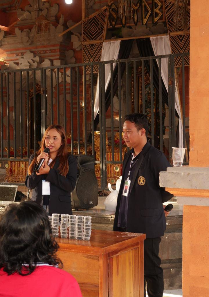 LANSIA : Lansia Desa Adat Nyanglan, Banjarangkan, Klungkung ikuti penyuluhan mengenai penyakit diabetes dan perkenalan cemilan sehat.