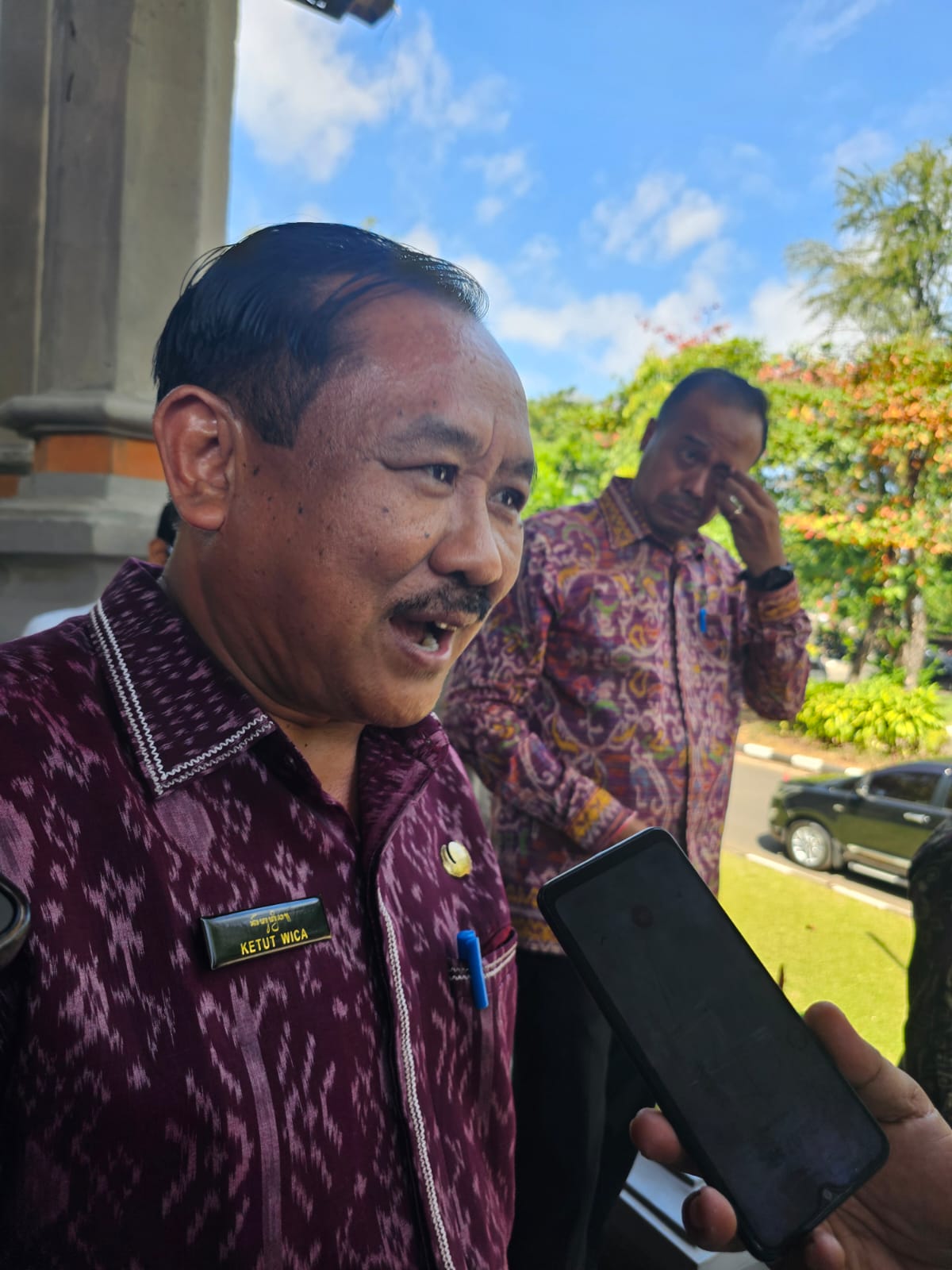 EVALUASI: Kepala BRIDA Provinsi Bali, I Ketut Wica