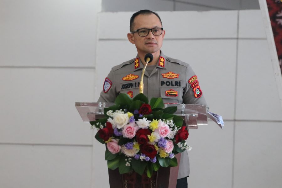 Kapolres Karangasem AKBP Joseph Edward Purba.