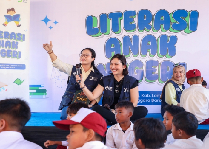 BRI Peduli Gaungkan Semangat Kemerdekaan Melalui Program Literasi Anak Negeri