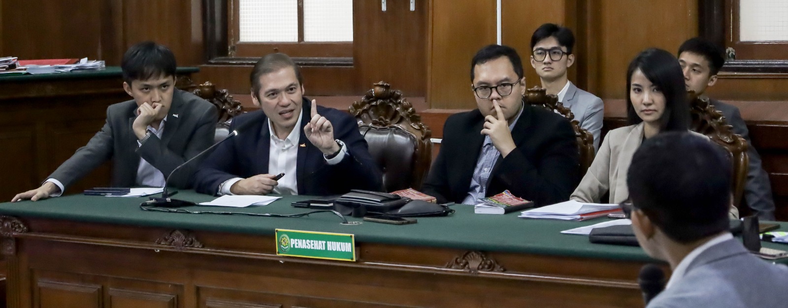 Suasana sidang gugatan Widjaja terhadap PT Jawa Pos di Pengadilan Negeri Surabaya, Rabu (13/8/2025).