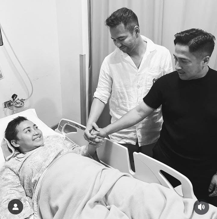 Momen saat Raffi Ahmad dan Irfan Haki menjenguk Mpok Alpa