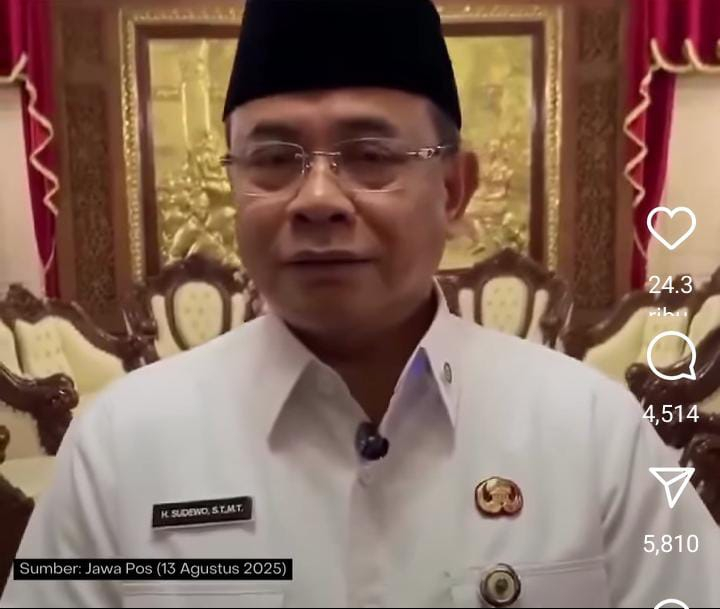 Bupati Sudewo menyebut korban berjatuhan saat demo Pati karena takdir