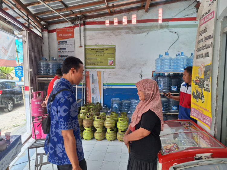 Tim Pengawasan Terpadu melakukan Sidak LPG 3 Kg di Denpasar