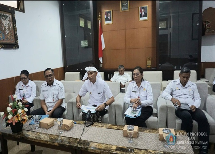 TARGET : Verifikasi lanjutan Kabupaten/Kota Sehat (KKS) yang digelar secara virtual, Rabu (20/8/2025).
