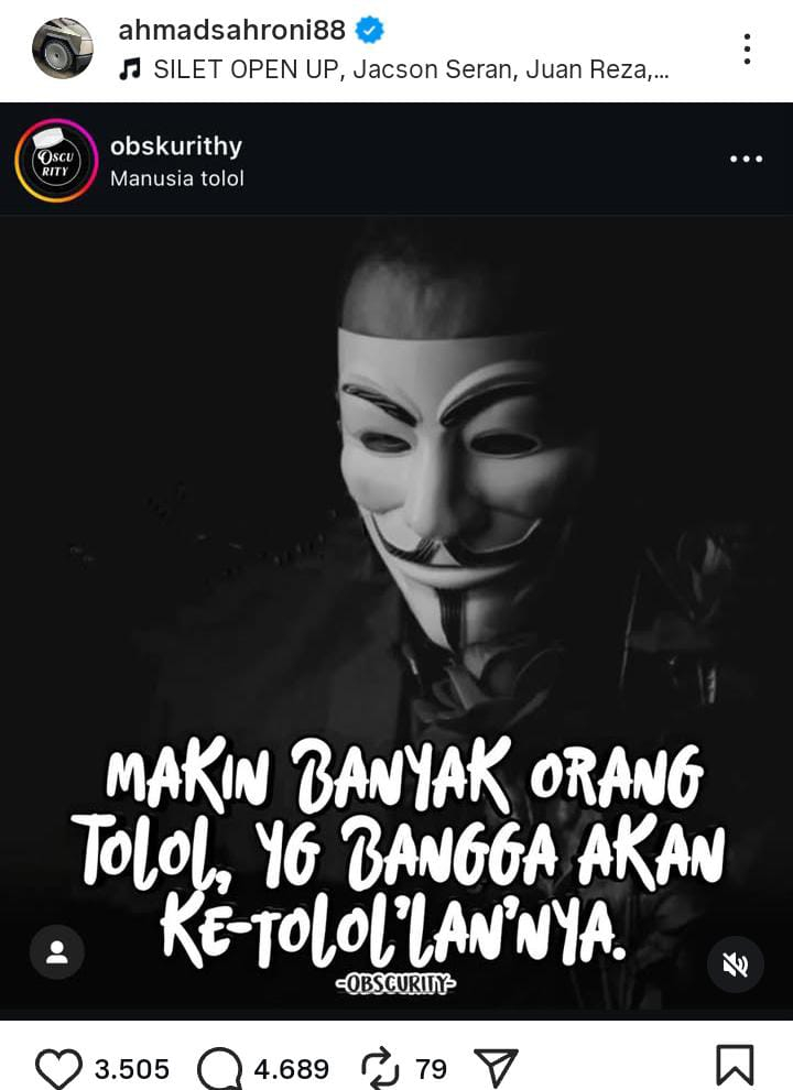 Akun Medsos Ahmad Sahroni Diserbu Netizen