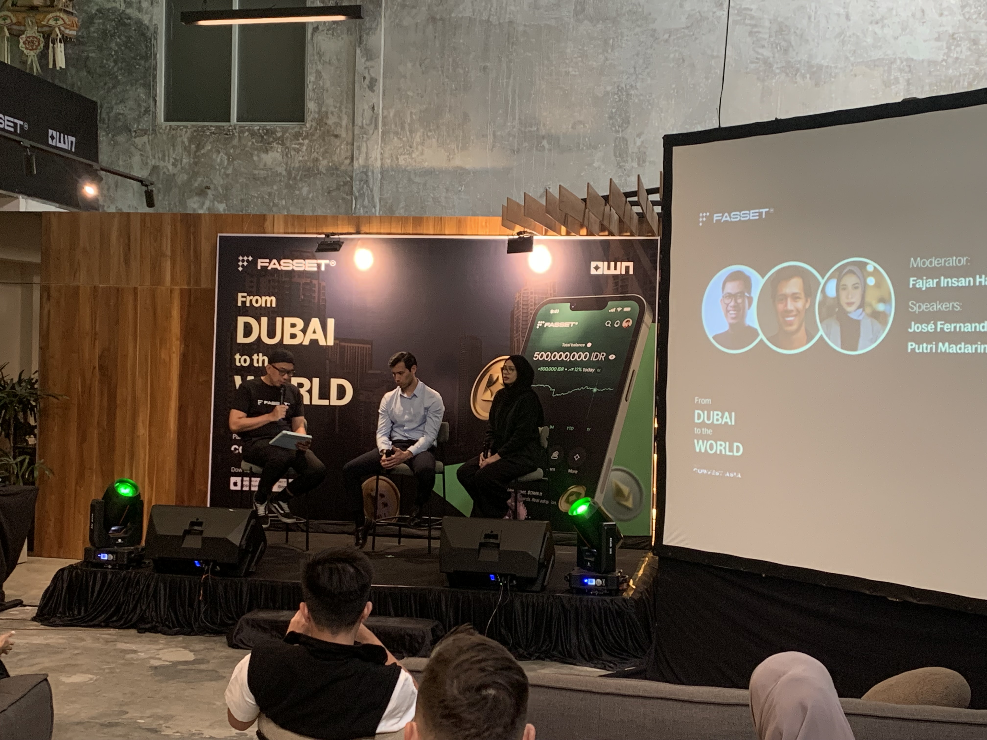 DIGITAL NOMAD: Acara bertajuk &ldquo;Fasset x OWN: From DUBAI to the WORLD&rdquo; digelar di Canggu, Badung, Jumat (22/8)