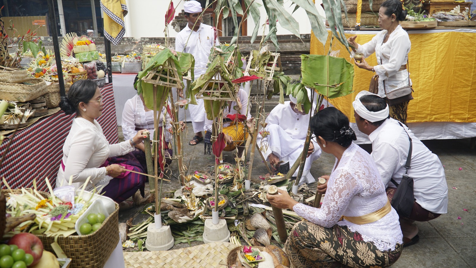 Salah satu rangkaian Rsigana gedung baru PDAM Bangli, Minggu (24/8/2025).
