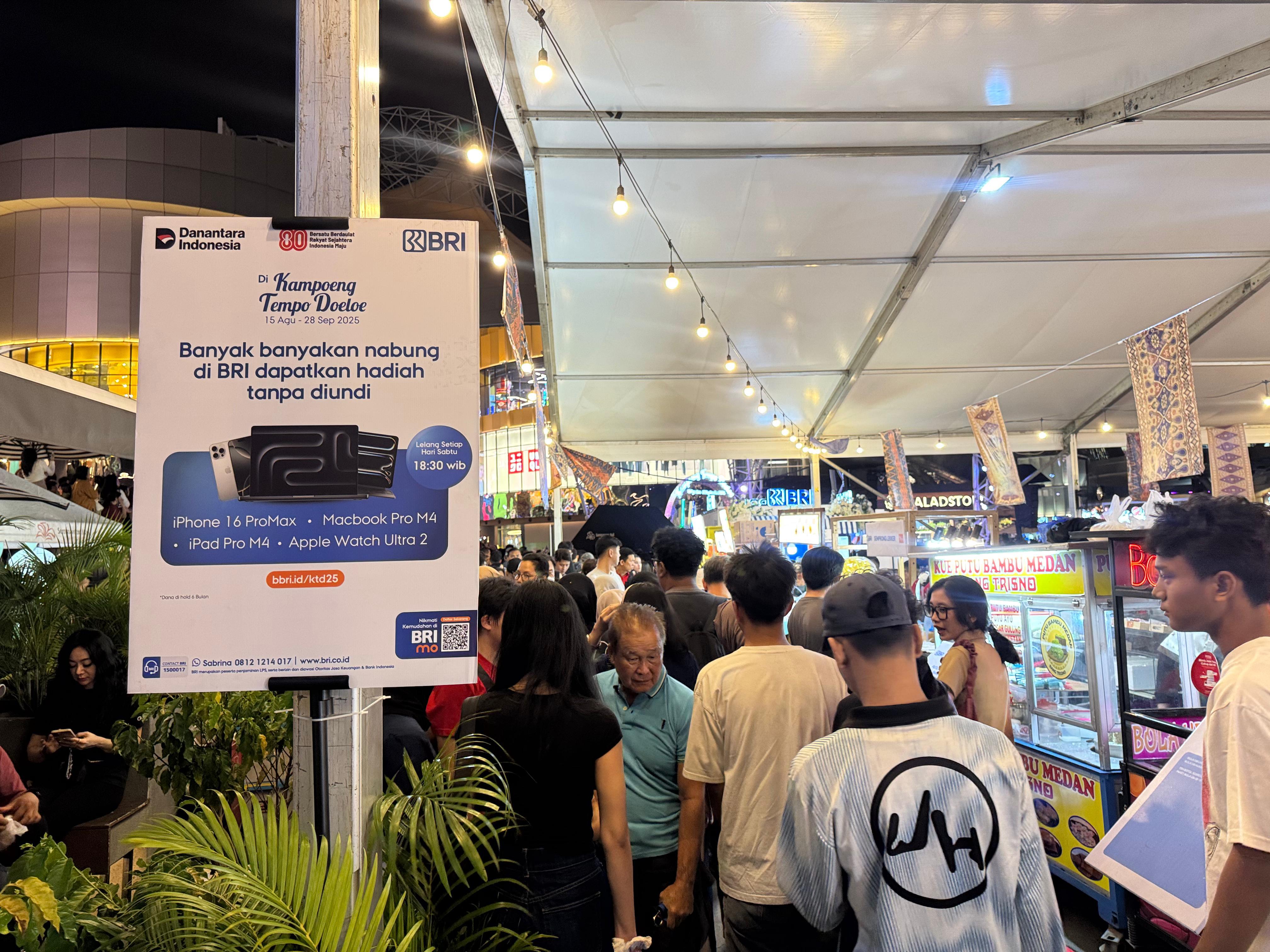 BRI Tawarkan Cashback dan Program Menarik di Kampoeng Tempo Doeloe 2025.