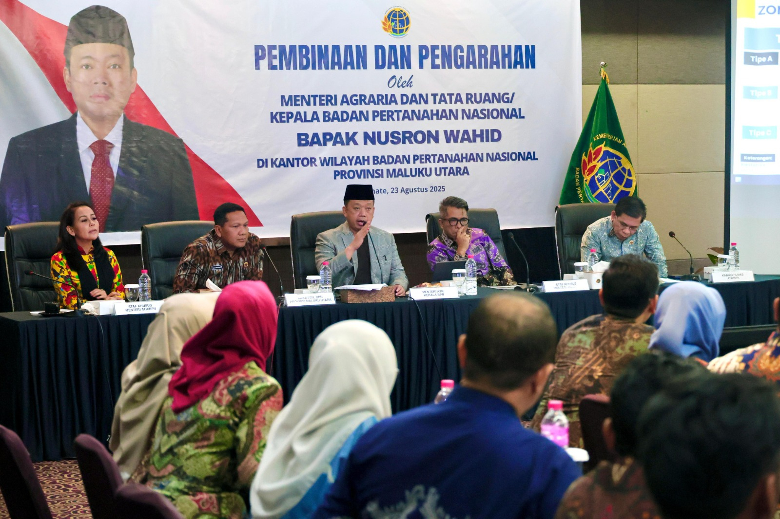 Menteri Nusron Sampaikan Orasi Kebangsaan di Rakor Regional KAHMI