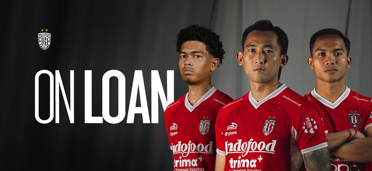 Bali United melepas tiga pemain untuk menjalani masa peminjaman.