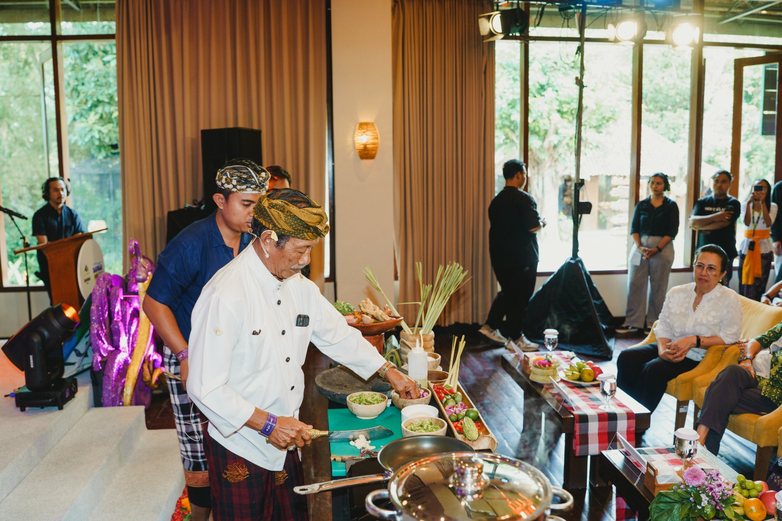 Sambal yang dipamerkan di ajang Bali Royal Chili Festival 2025 di Uma Restaurant