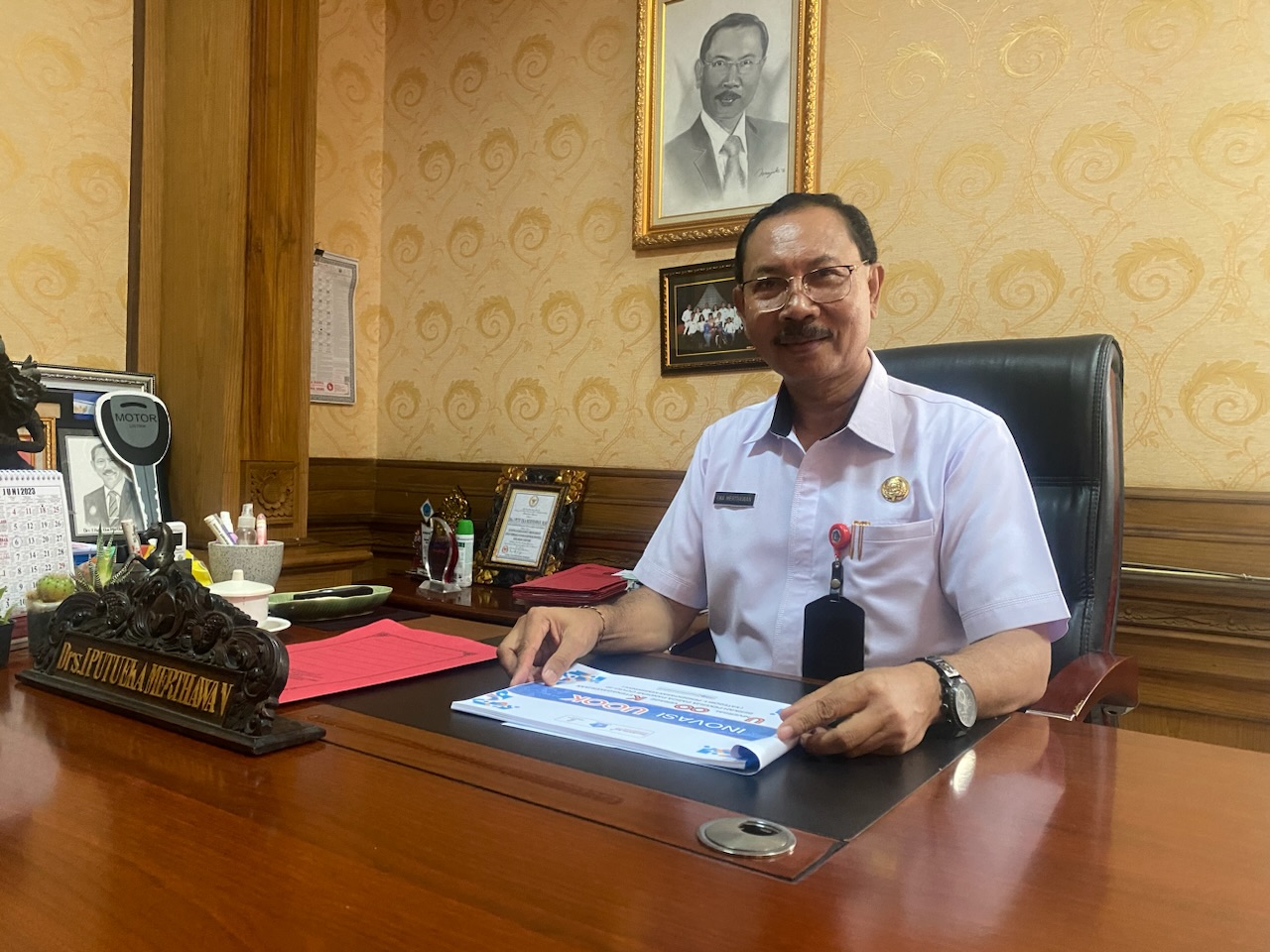 Kadisperinaker Badung, I Putu Eka Merthawan.
