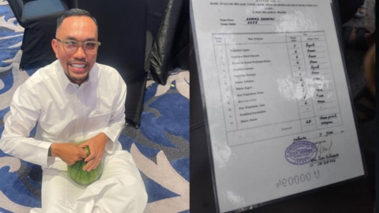Ijazah Ahmad Sahroni Ikut Dijarah, Nilai Rata-rata 6 Jadi Sorotan Publik