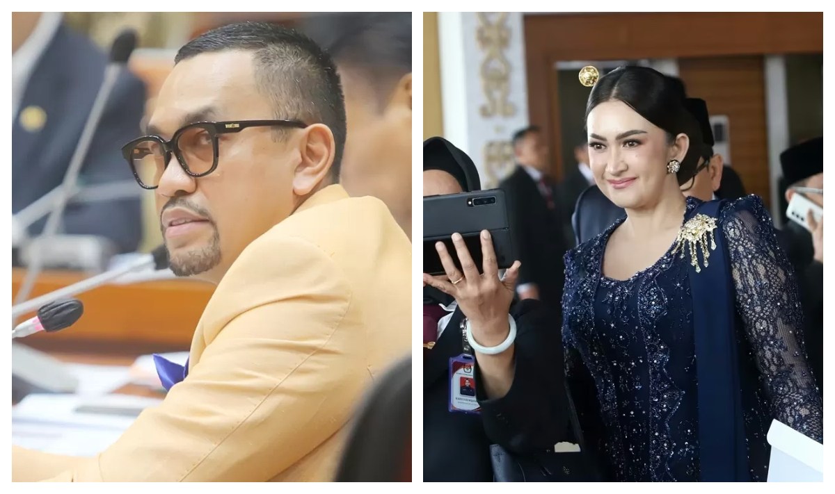 Ahmad Sahroni dan Nafa Urbach dinonaktifkan sebagai DPR