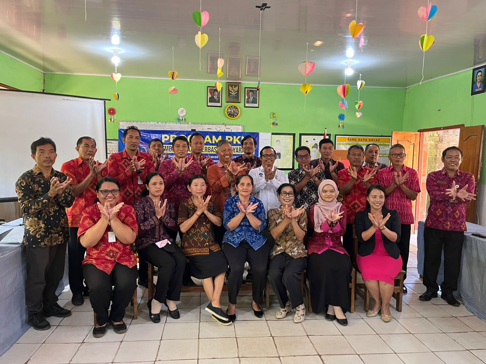 Pengembangan growth mindset dan pembelajaran berdiferensiasi bagi 20 guru Sekolah Dasar di Gugus IV Kecamatan Kubu, Karangasem yang berlangsung pada Jumat (29/8) lalu