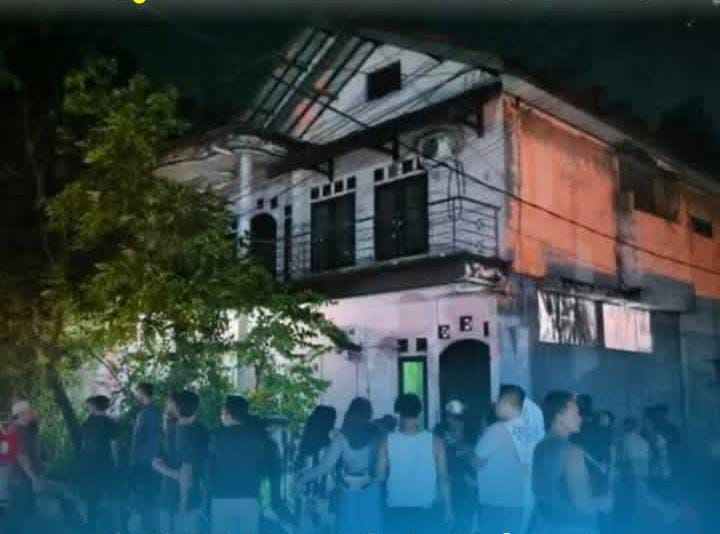 Rumah H. Sahroni ditemukan terkubur bersama 4 anggota keluarga lainnya