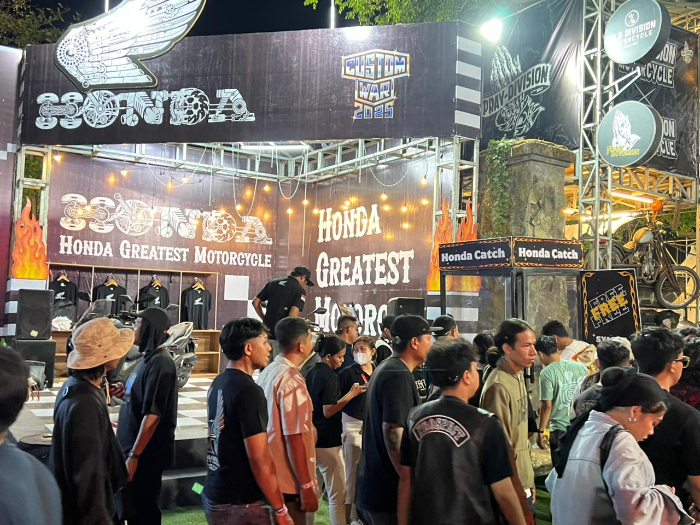Astra Motor Bali Bawa Semangat Kreativitas di Custom War 2025 Lewat Honda Greatest Motorcycle