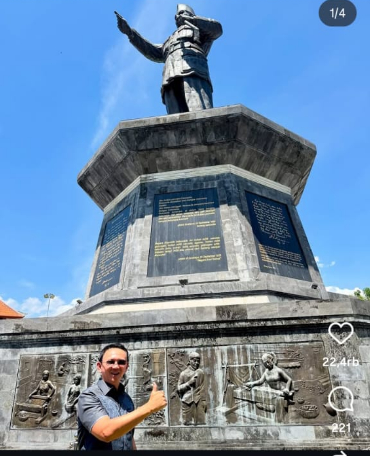 Ahok Kunjungi RTH Bung Karno di Buleleng