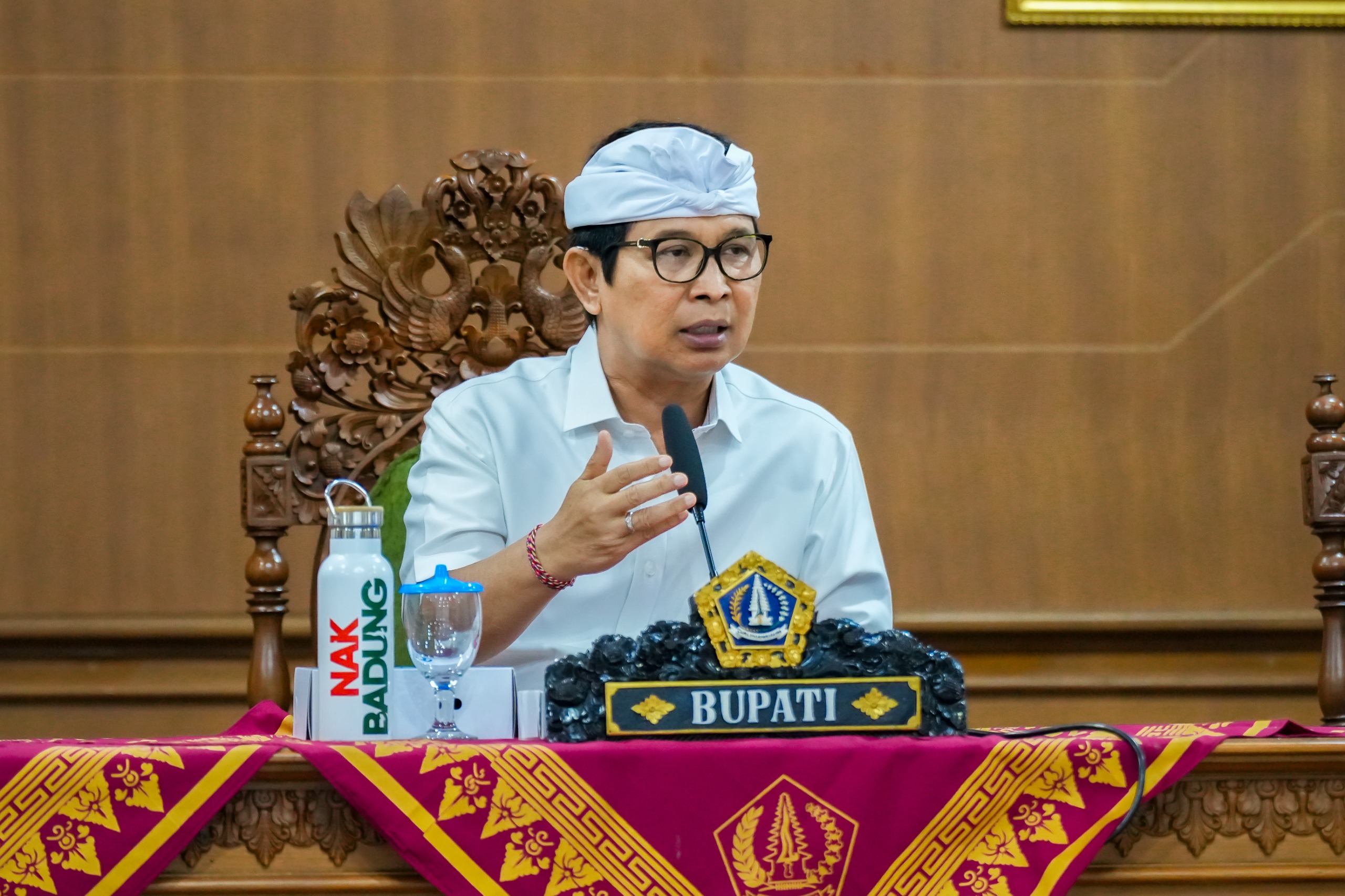 Bupati Badung, I Wayan Adi Arnawa.